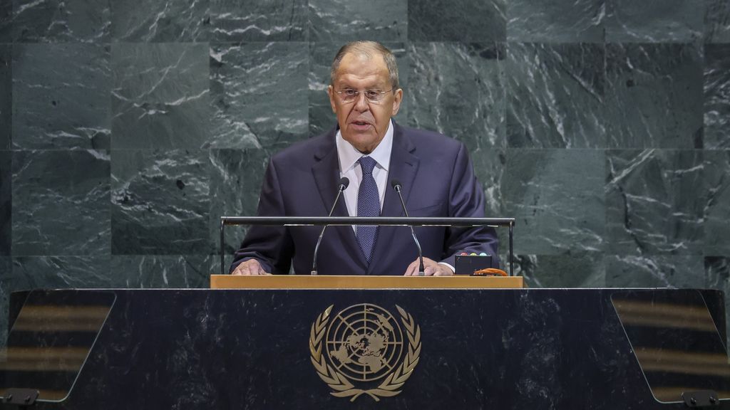 Lavrov bij VN: 'Rusland wil Europa niet aanvallen, maar agressie wordt beantwoord'