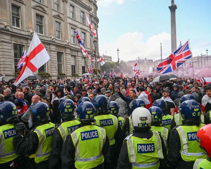 Met police preparing for large scale far-right and pro-Palestine protests in London
