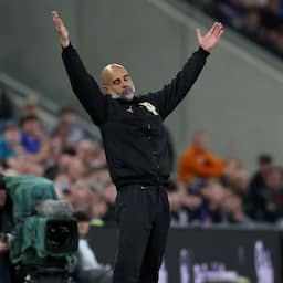 Guardiola gefrustreerd na klap in titelstrijd: 'Hebben het niet meer in eigen hand'