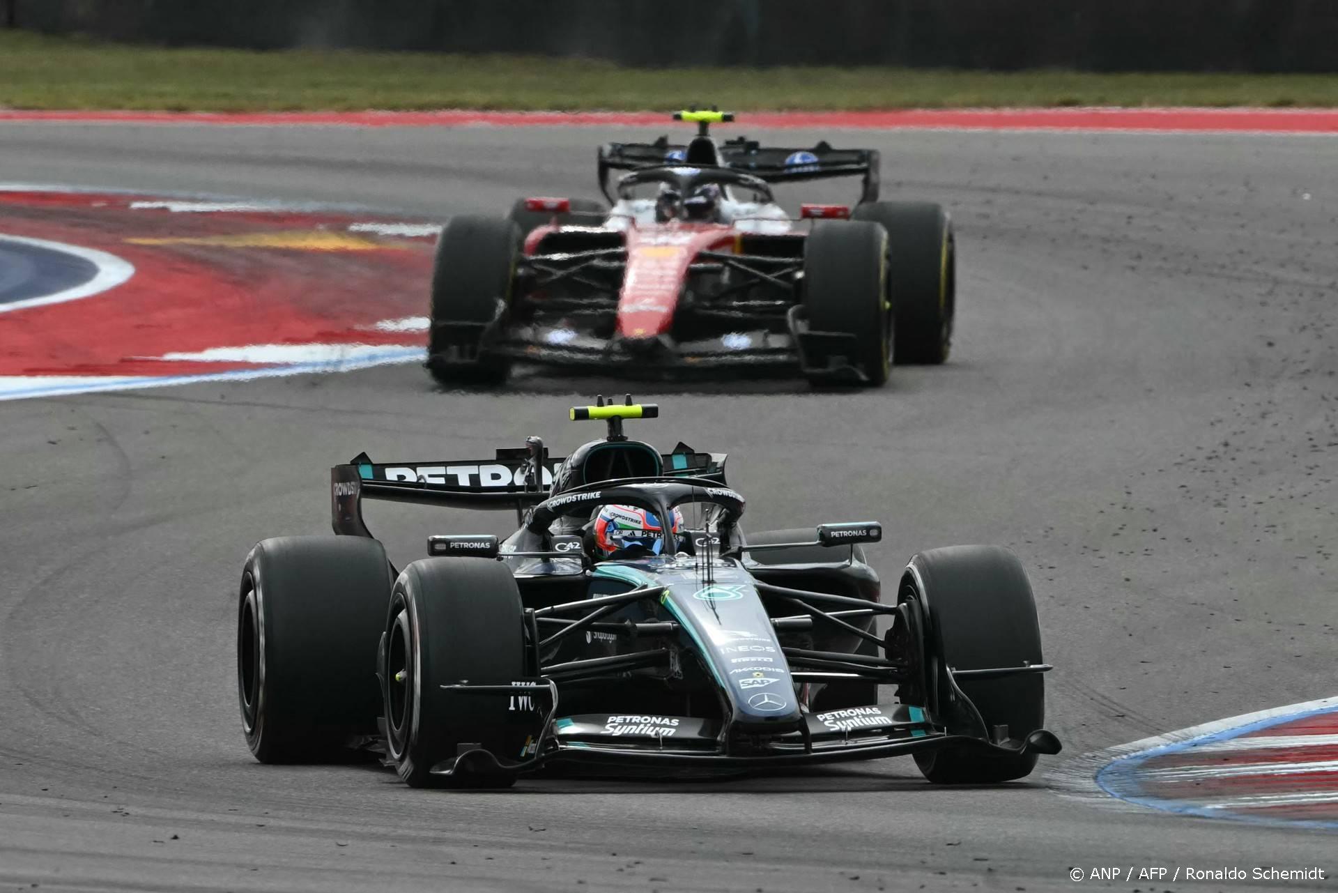 Antonelli met zege in Austin nog dichter bij titel, Verstappen 3e
