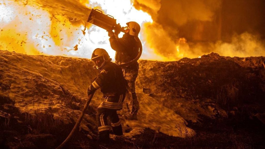 Grote branden in Russische haven aan Zwarte Zee na Oekraïense aanval
