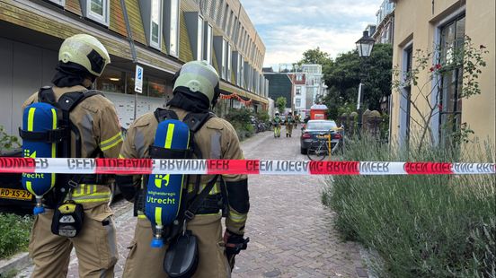 Gaslek in het centrum van Utrecht
