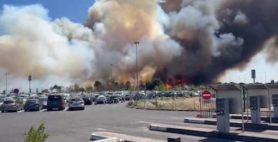 Twee brandweerlieden overleden bij brand nabij luchthaven Bordeaux