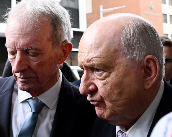 Alan Jones allegedly gifted cash and car to teenager he kissed after commenting on sprinter’s penis, trial hears