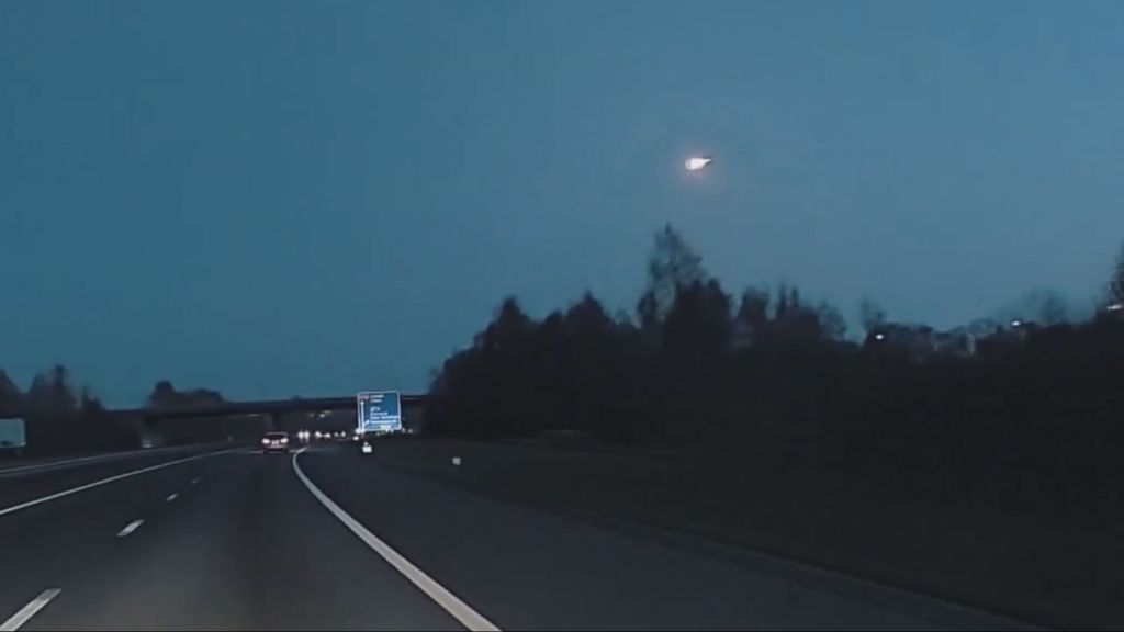 Meteoor gezien boven Nederland, 'ruimtegruis' komt neer in Duitsland