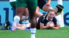 Black Ferns beat South Africa to reach semis