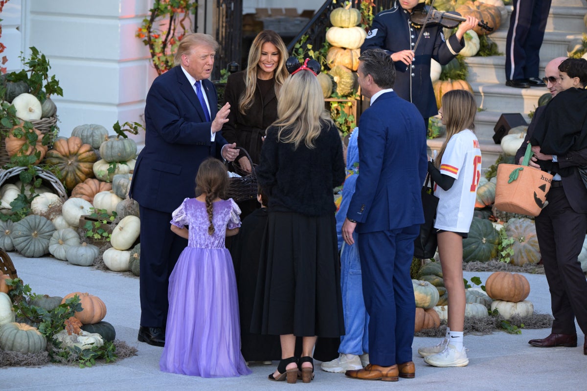 Trump cancels final two rallies before Election Day while also giving candy to children at White House: Live updates