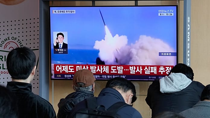 North Korea launches ballistic missiles after declaring South 'most hostile enemy'