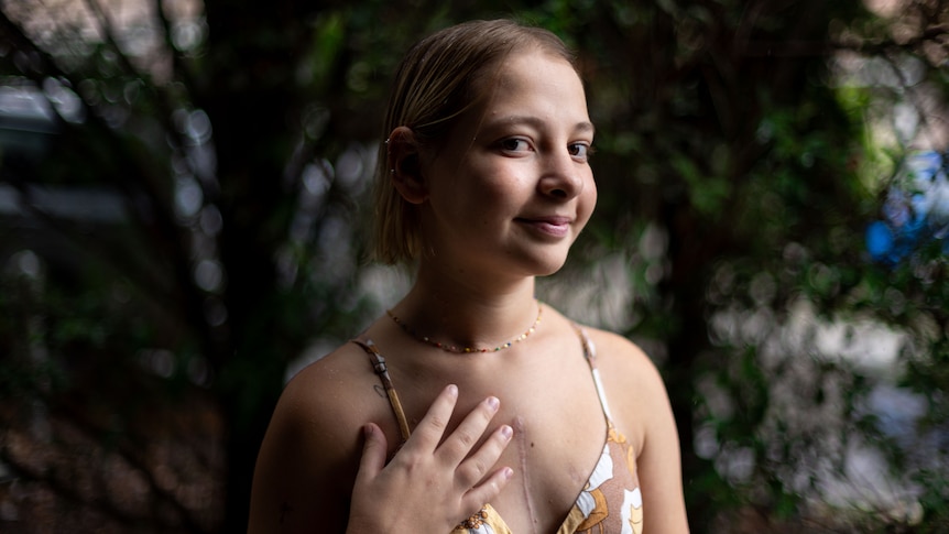 Sienna survived childhood cancer. Then, her heart began to fail