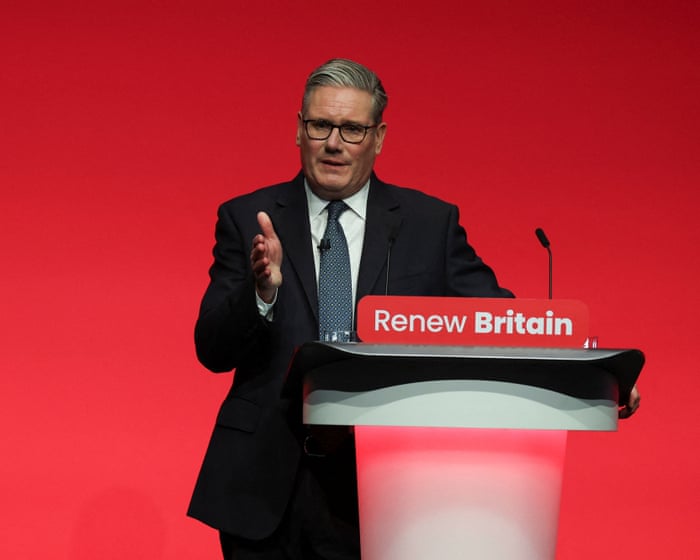 Nigel Farage ‘doesn’t like Britain’, says Starmer in keynote speech at Labour conference – UK politics live