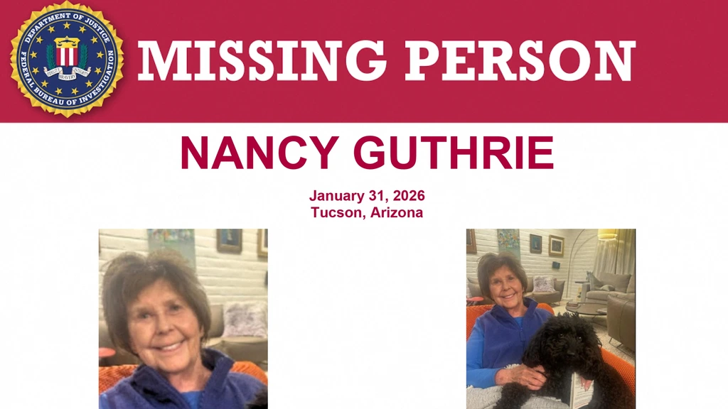 'Ontvoerders zeiden in brief dat Nancy Guthrie is overleden'