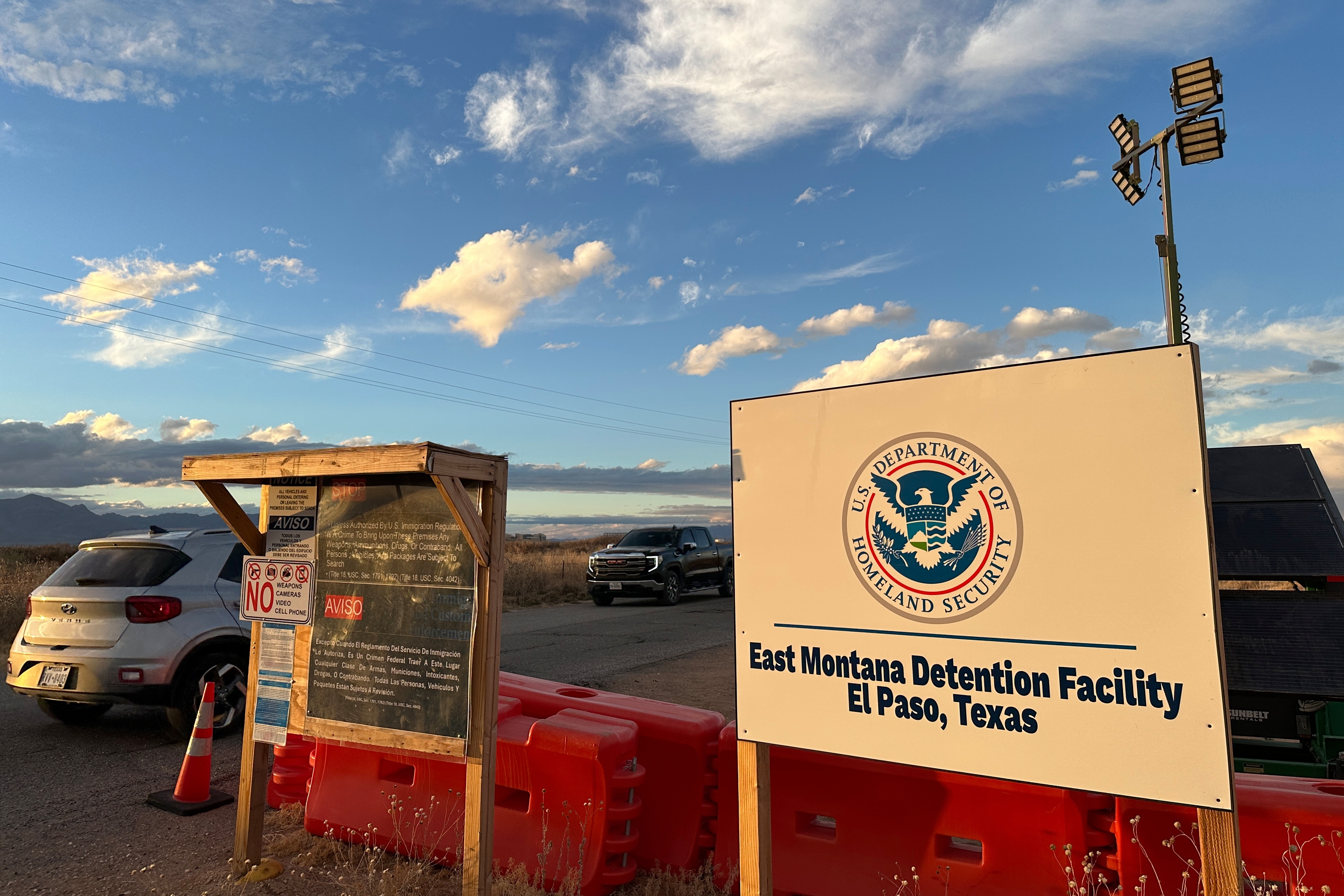 Immigrant detainees sue over 'horrific' conditions at Texas ICE facility