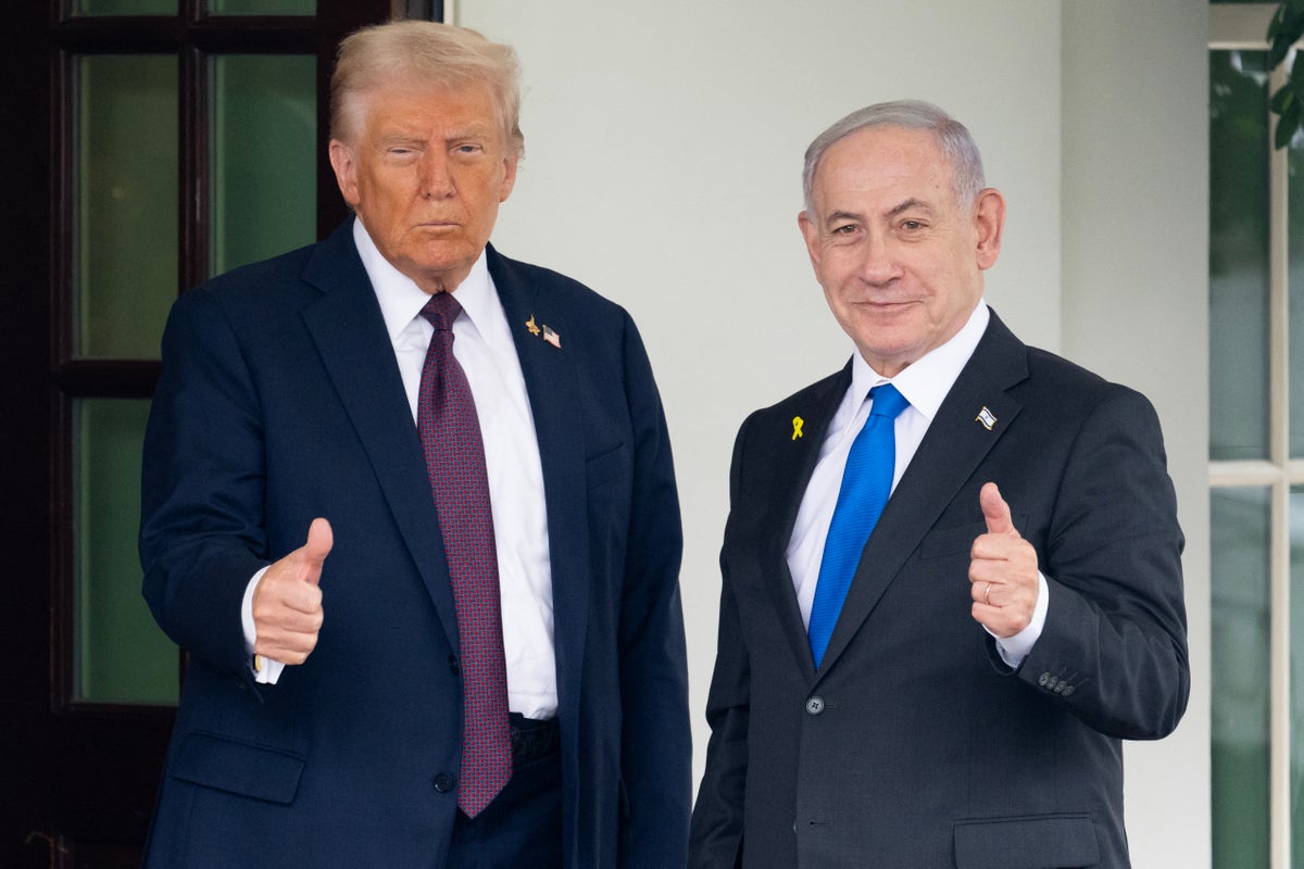 Trump-Gaza live: President optimistic for peace as US negotiators join third day of Israel-Hamas talks