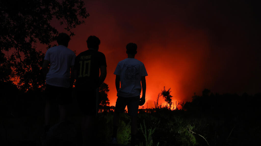Wildfire in France: at least 12,000 evacuated in the south-west