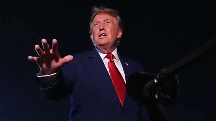 Trump hails 'wall of steel' blocakade, says US will keep control of Strait of Hormuz