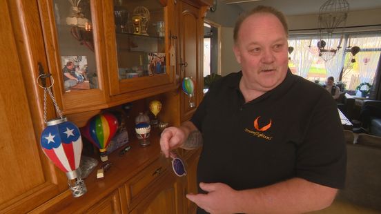 Het huis van Wietze hangt vol met luchtballonnen