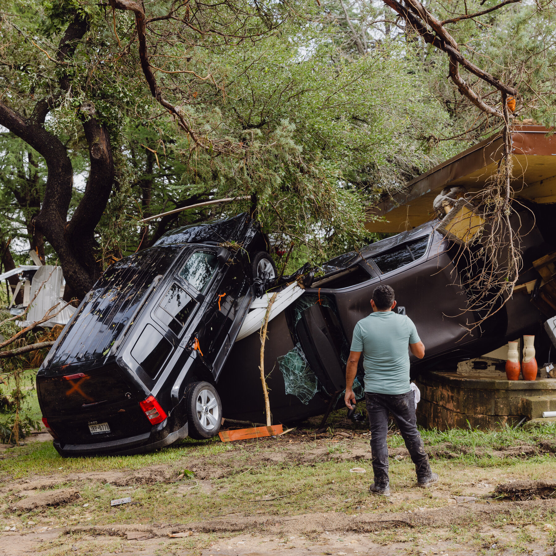 Two Dead and Scores Rescued as Flooding Engulfs Central Texas