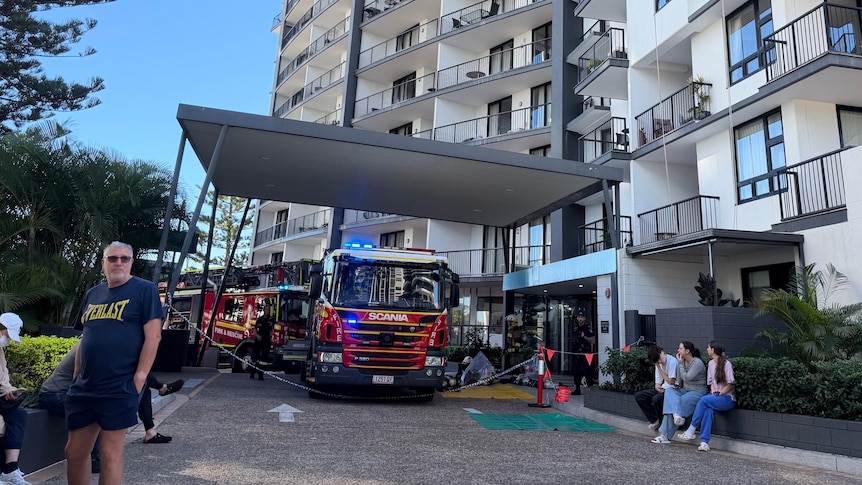 Elderly woman dies in Gold Coast resort fire