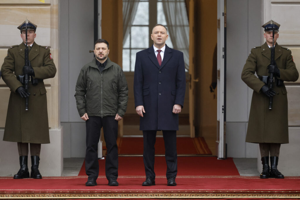 Polish president strips Zelenskyy of top honor in dispute over World War II unit