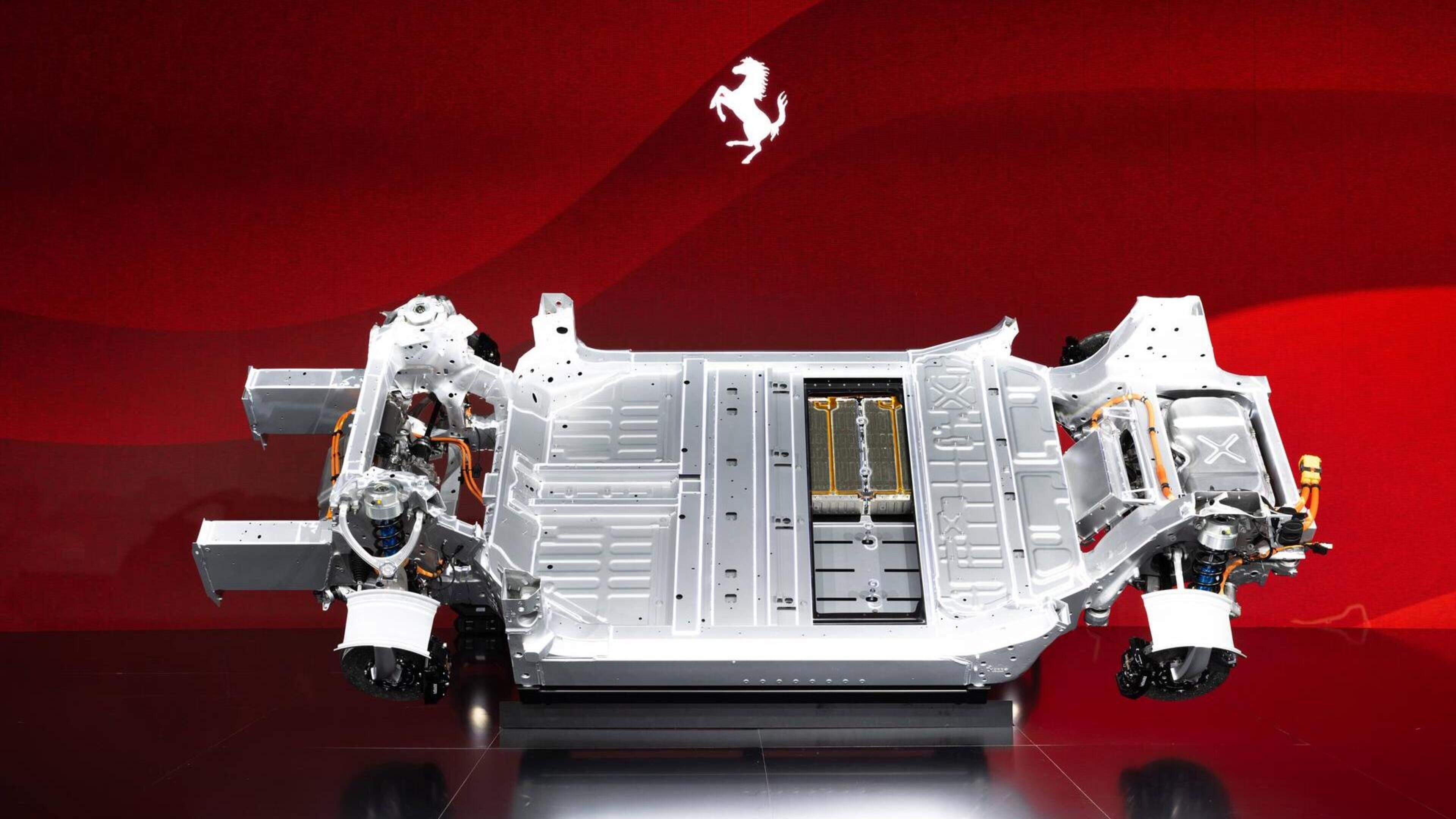 Ferrari’s eerste elektrische auto Elettrica krijgt 1.000 pk, maar is trager dan Tesla