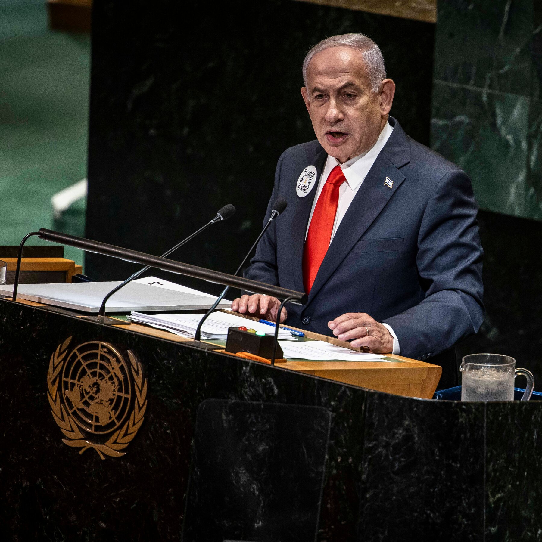 Netanyahu Was Defiant at the U.N.