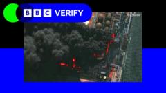 Huge fires at Russian oil facilities following Ukraine strikes, satellite images show