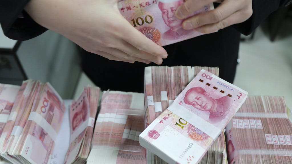 Chinese banken jagen op Amerikaans schuldpapier door hoge rente in de VS