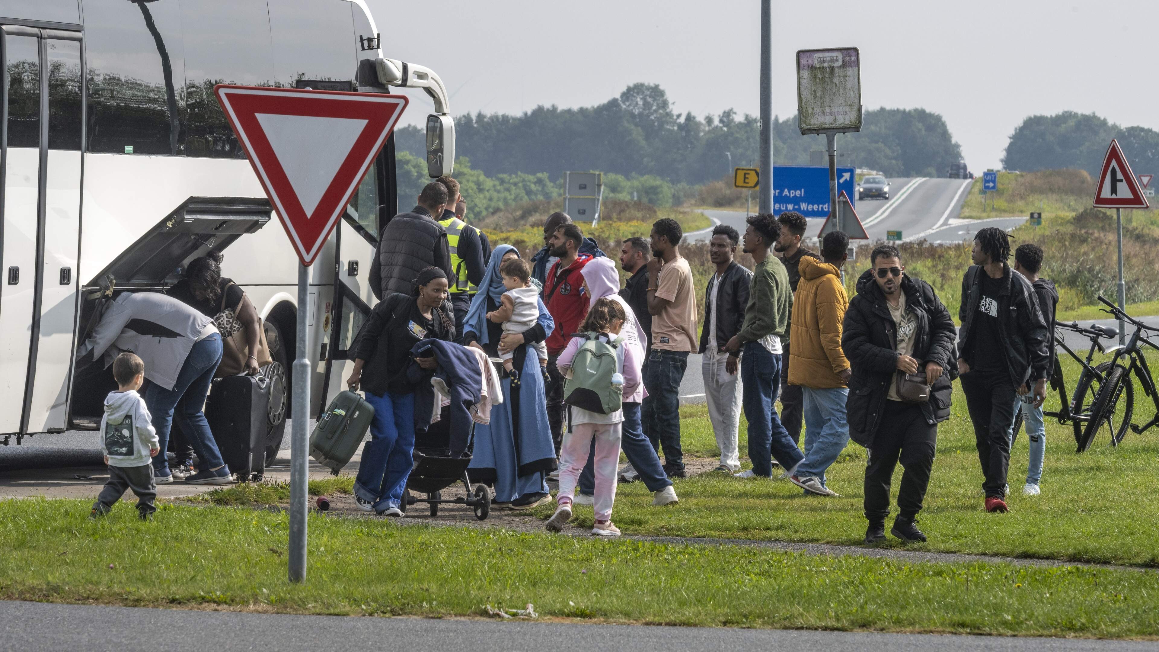 Hoogste aantal asielzoekers in Ter Apel sinds oktober vorig jaar