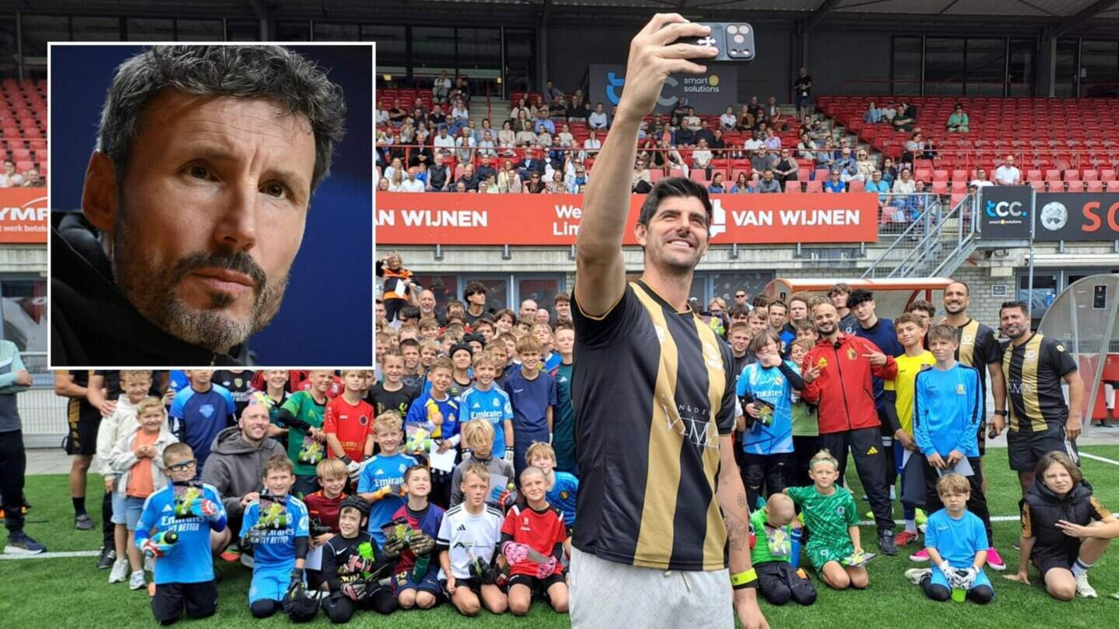 Thibaut Courtois neemt het op voor Mark van Bommel, maar stelt wel voorwaarde aan kersverse bondscoach van België