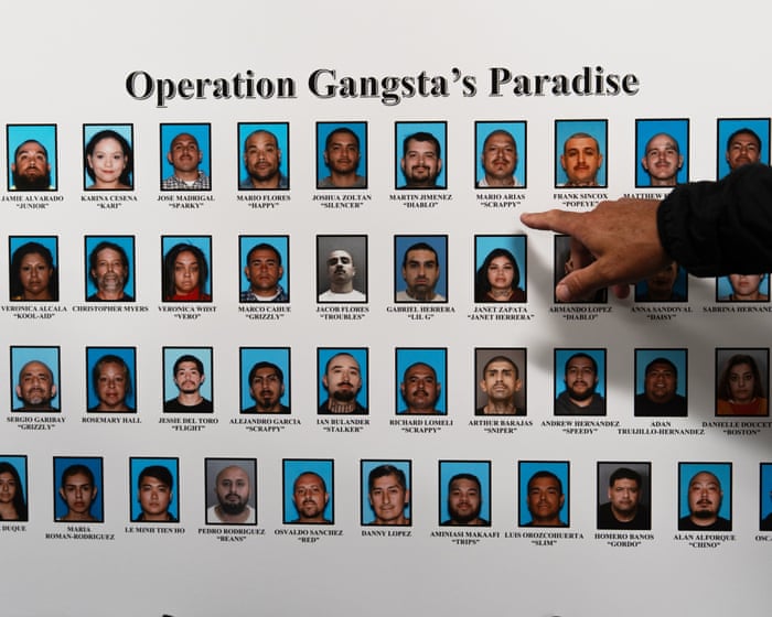 Dozens of Mexican mafia members arrested in California crackdown