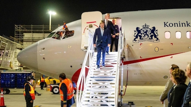 Koning Willem-Alexander in Antillen vanwege jubileum Aruba