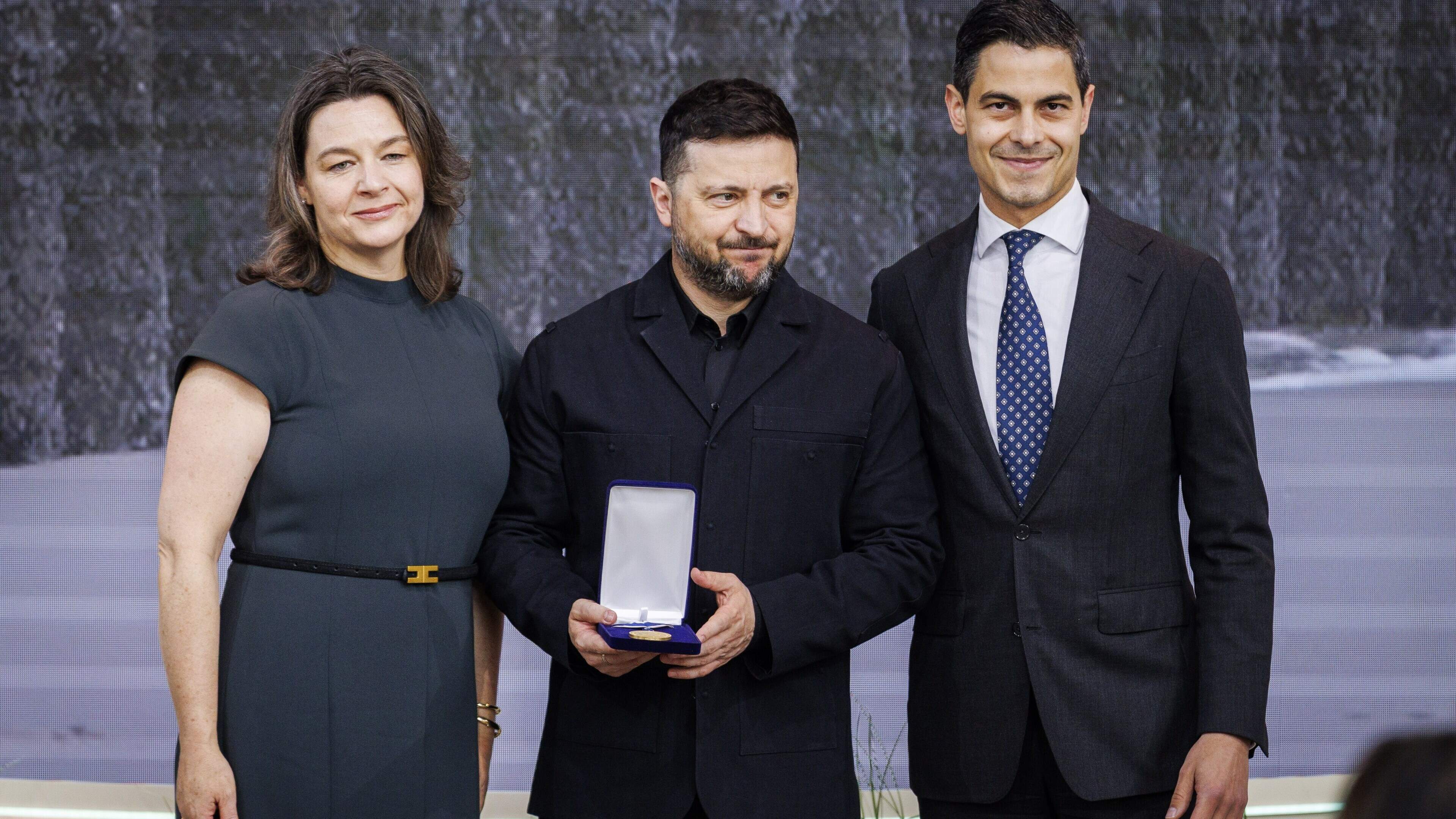 Zelenski en Gisèle Pelicot ontvangen prestigieuze Four Freedoms Award in Middelburg