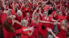 It's me, Cathy – thousands pay tribute to Kate Bush classic