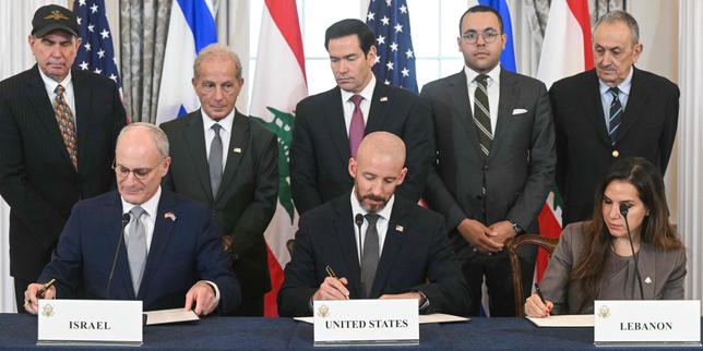 Lebanon, Israel, US sign trilateral framework agreement in Washington