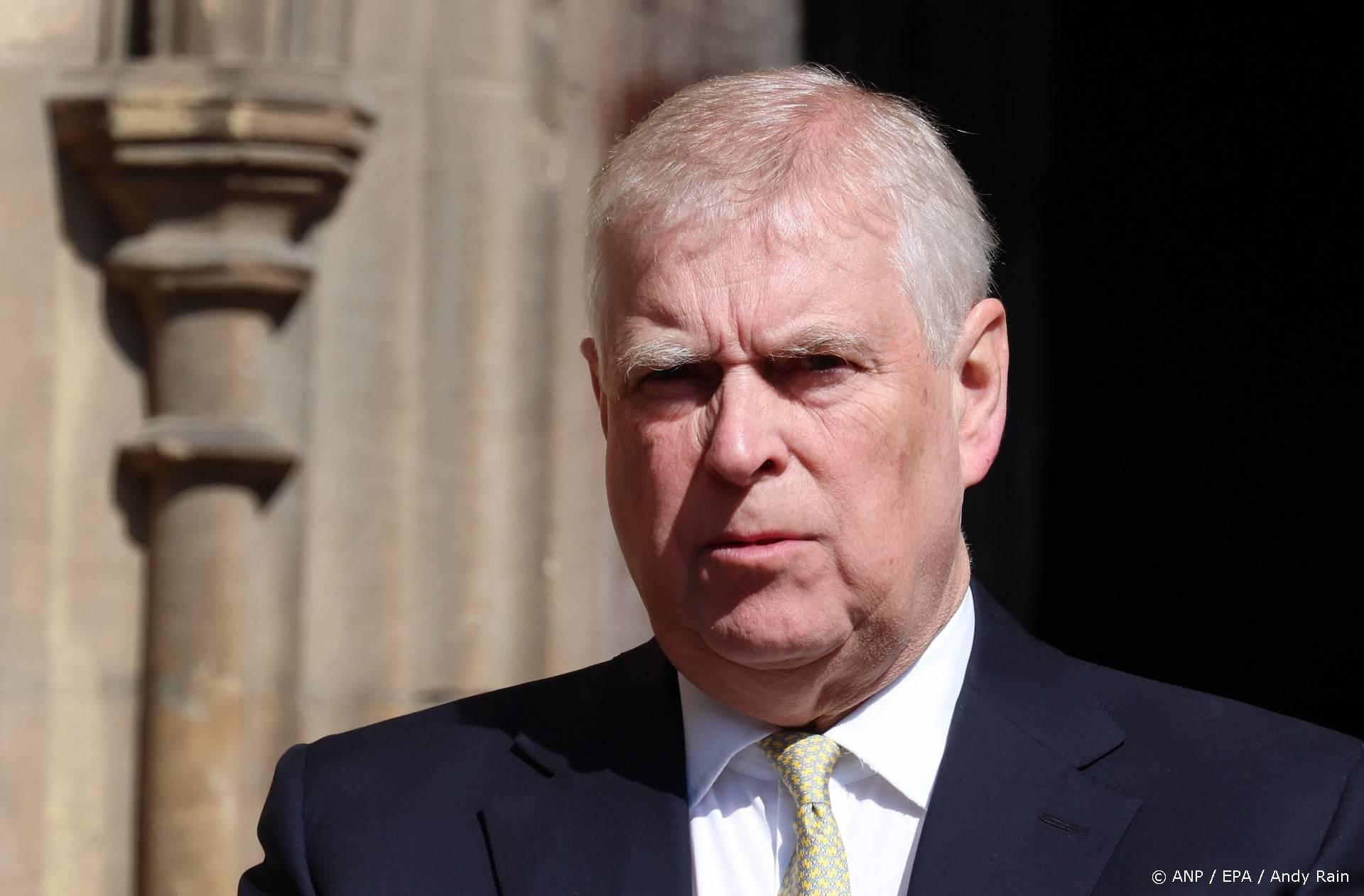 Britse regering geeft stukken vrij rond oud-prins Andrew