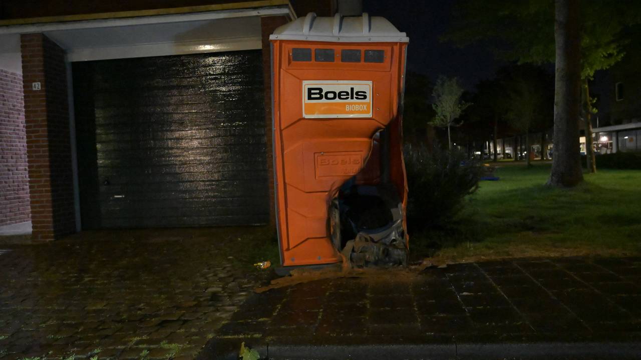 Weer een dixi in brand in Breda, zevende keer in een maand