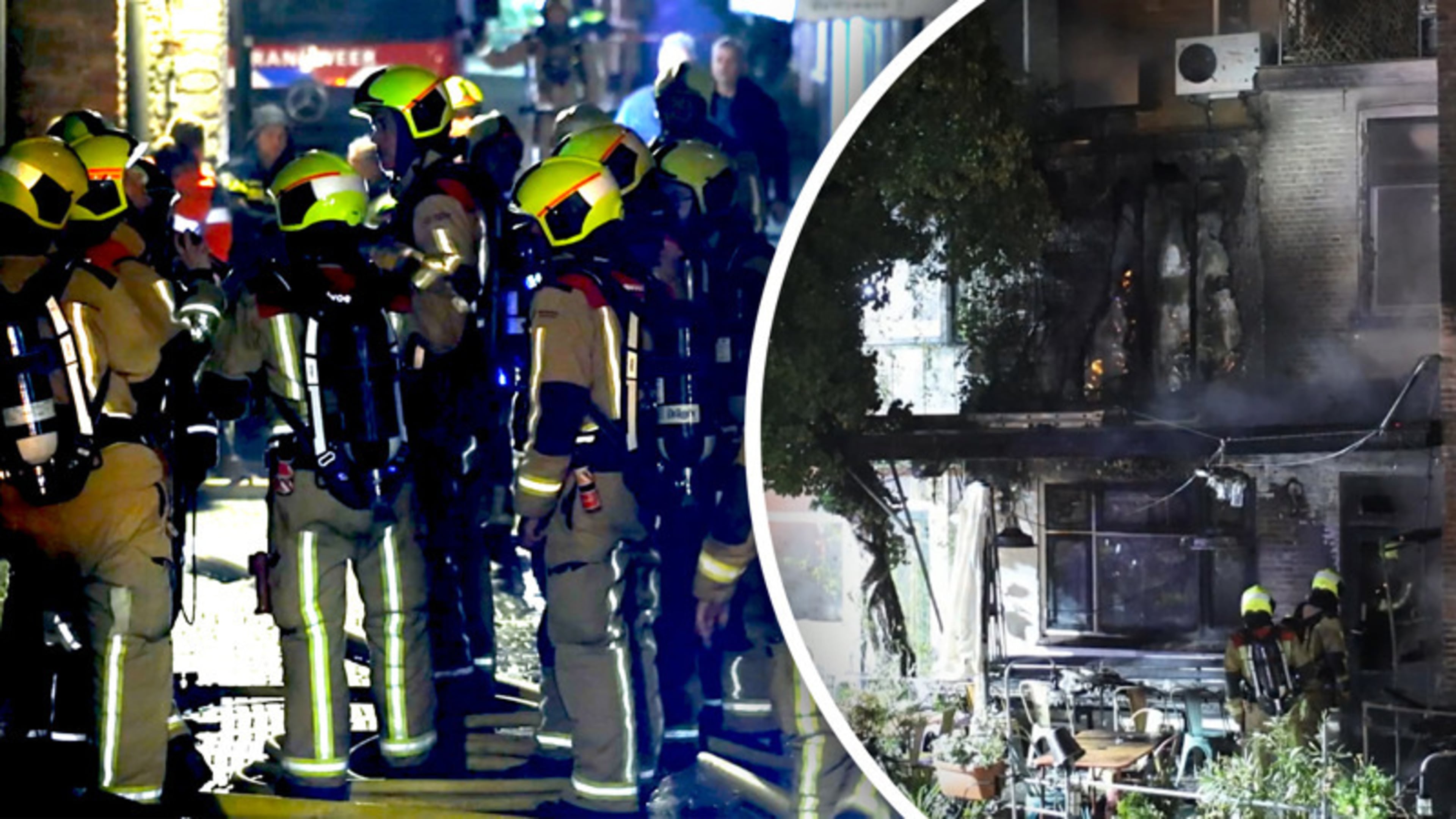 Zeer grote brand in historische binnenstad Delft: tien woningen ontruimd