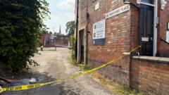 Four men charged with murder after Leicester stabbing