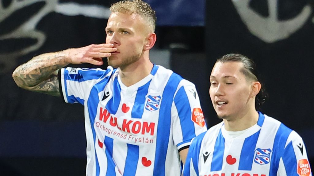 Heerenveen te sterk voor Sparta, dat tweede opeenvolgende nederlaag lijdt