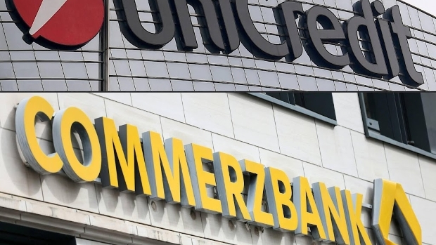 Italiaanse bank UniCredit biedt 35 miljard voor Duits Commerzbank