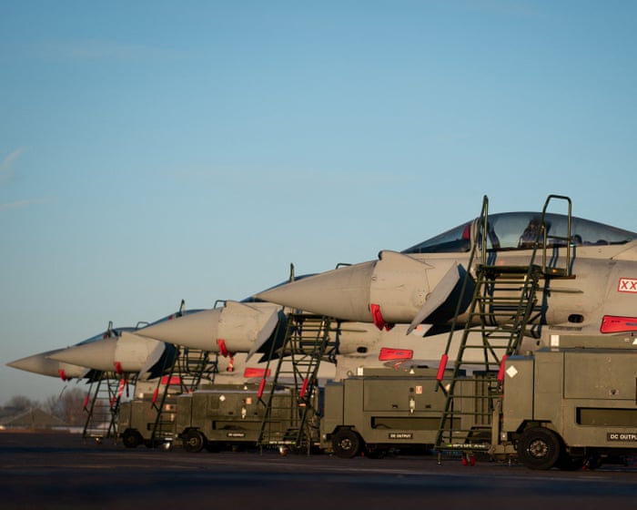 UK fighters to fly air defence missions over Poland – Europe live