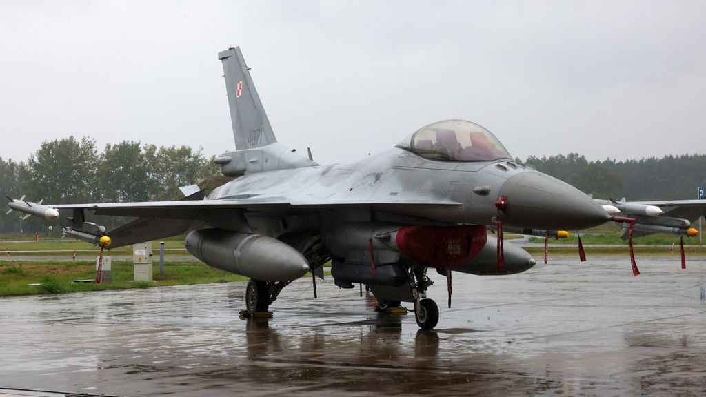 Polen zet weer gevechtsvliegtuigen in vanwege dreigende drone-aanval