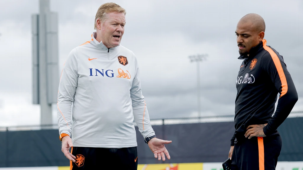 'Topsport is knetterhard', zegt Koeman, die Malen als spits afrekent op gemiste kansen