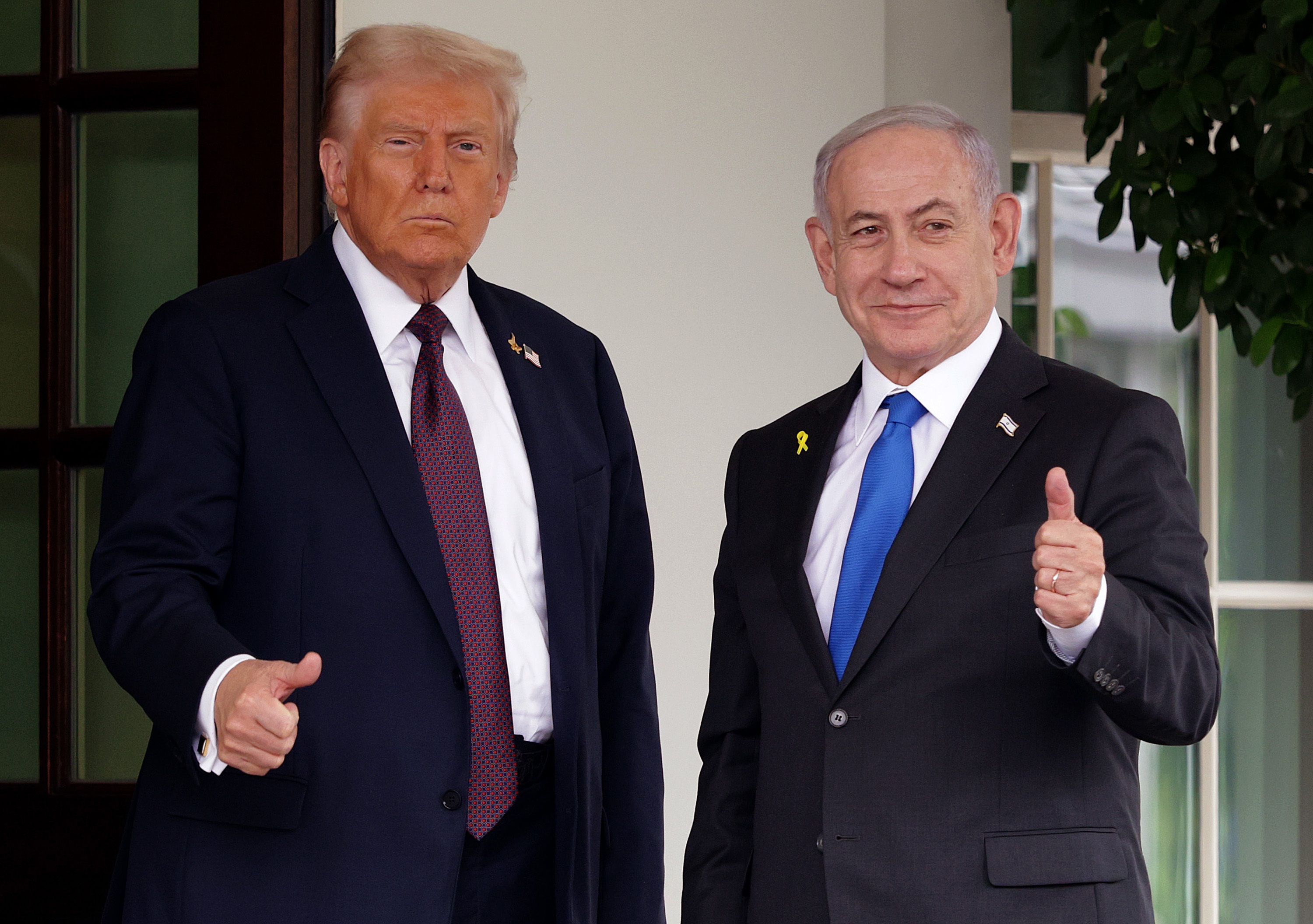 Trump is pressing Netanyahu to accept his plan to end war in Gaza