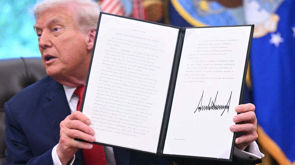 Volgens Trump is TikTok in de VS 'gered', maar vanuit China horen we niks
