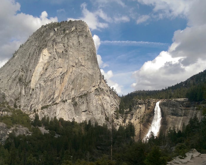 Yosemite visitor dies after being swept over nearly 600ft waterfall