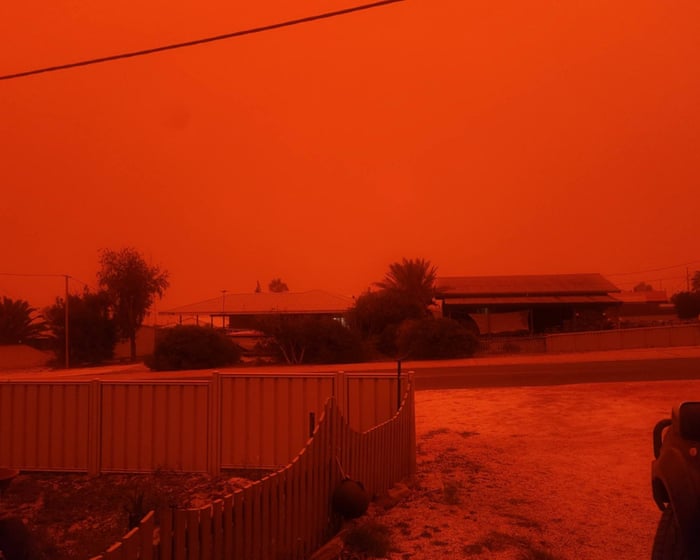 How Tropical Cyclone Narelle turned the sky red in Western Australia