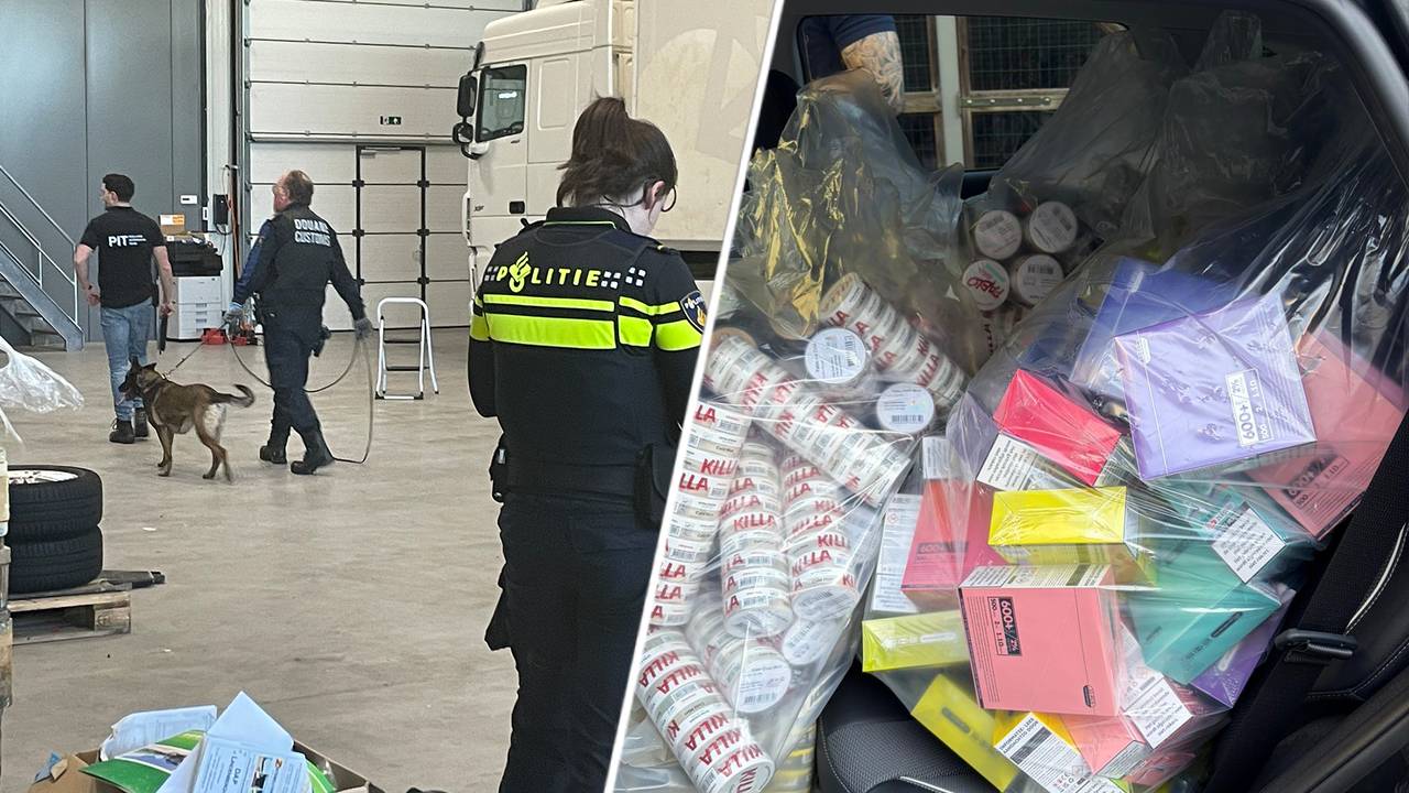 Honderden illegale vapes en sigaretten gevonden in huizen en winkels