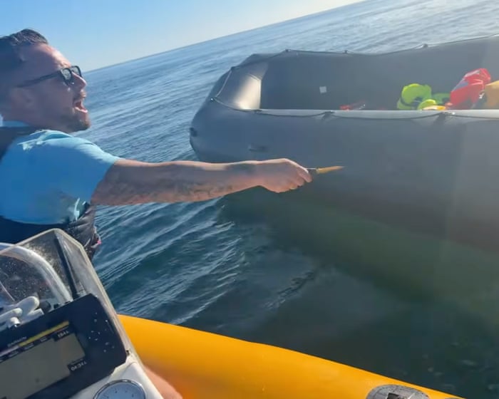 Far-right activist Daniel Thomas charged over alleged dinghy slashing in Channel