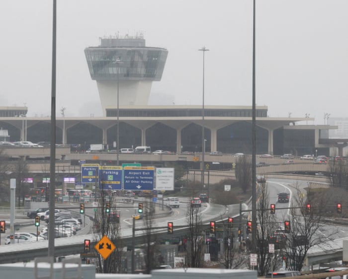 Driver injured after truck was struck by United plane landing at Newark airport
